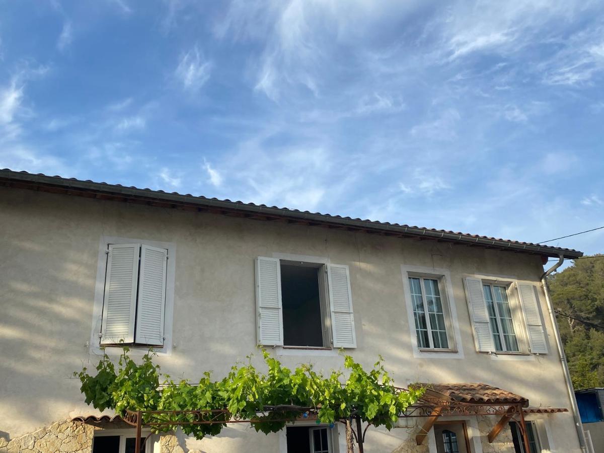 Tres Grand Appartement Dans Villa A 15 Minutes De Nice Colomars Exterior foto